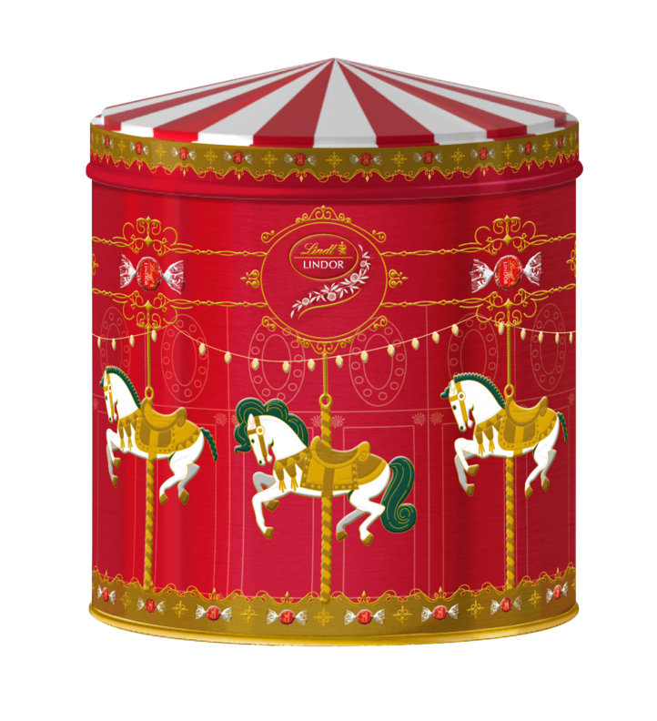 Oferta de LINDOR Leche Lata Musical 425g por 21,99€ en Lindt