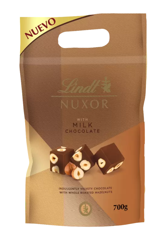 Oferta de NUXOR Maxi bag Leche 700g por 29,99€ en Lindt