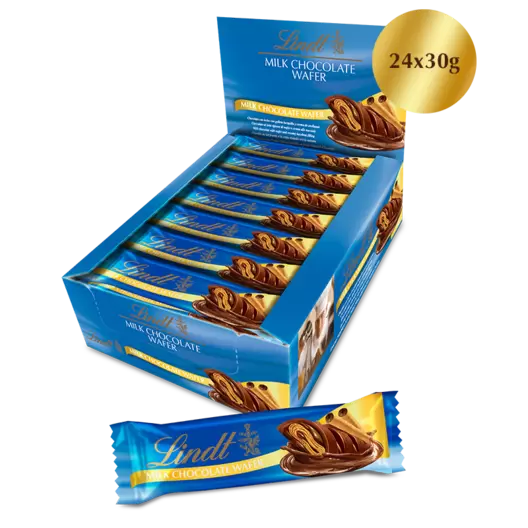 Oferta de Pack Sticks Wafer 24 uds x 30g por 44,99€ en Lindt