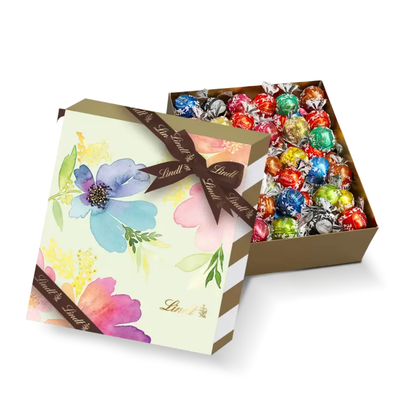 Oferta de LINDOR Spring Gift Box 700g por 41,99€ en Lindt