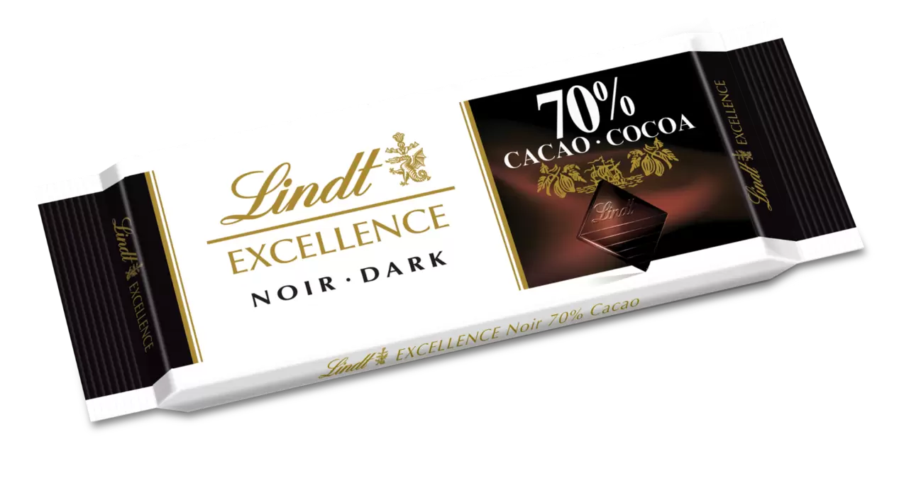 Oferta de EXCELLENCE 70% Cacao 35g por 1,99€ en Lindt