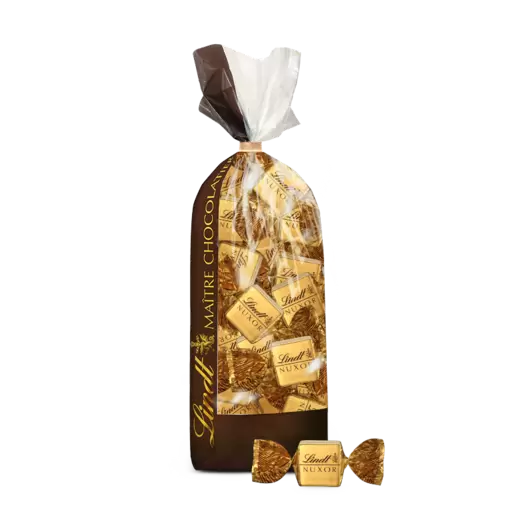 Oferta de Maxi bag Nuxor Leche 500g por 30,99€ en Lindt