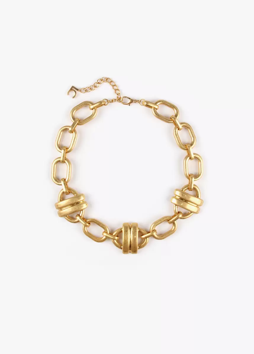 Oferta de Collar gargantilla dorado por 59,95€ en Lola Casademunt