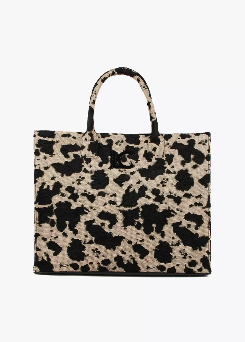 Oferta de Shopper tejido animal por 119€ en Lola Casademunt