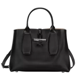 Oferta de Cuero - Negro por 630€ en Longchamp