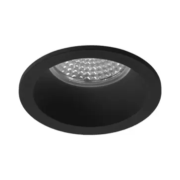 Oferta de EMPOTRABLE CÓNICO ALUMINIO GU10 NEGRO por 6,2€ en Lúzete