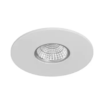 Oferta de FOCO EMPOTRABLE Ø10,5 GU10 BLANCO IP20 por 6€ en Lúzete