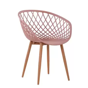 Oferta de SILLA PICKELS ROSA PALO por 59€ en Lúzete