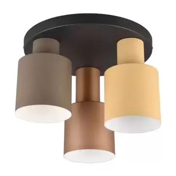 Oferta de PLAFÓN DE TECHO 3 LUCES E27 AQUILES por 65€ en Lúzete