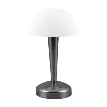 Oferta de LÁMPARA DE MESA TÁCTIL LED 4,9 W 3000K CROMO CORK por 39€ en Lúzete