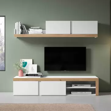 Oferta de COMPOSICIÓN DE SALÓN TV 180 CM ULVIK por 162€ en Lúzete