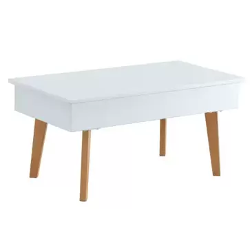 Oferta de MESA ELEVABLE BLANCA GARZA por 227€ en Lúzete