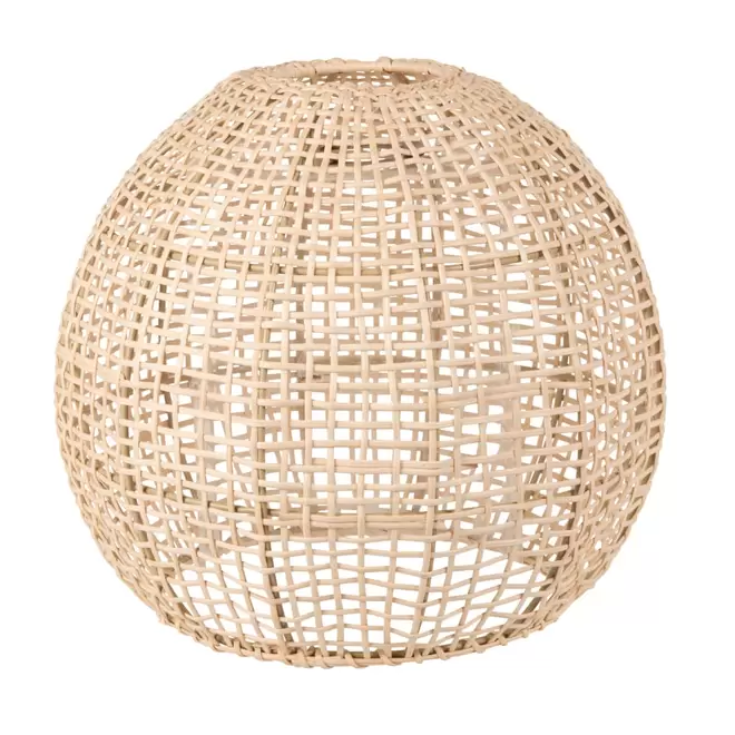 Oferta de Suspension aérienne boule en rotin por 29,99€ en Maisons du Monde