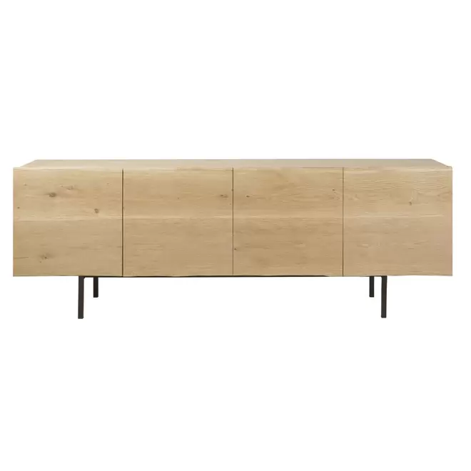 Oferta de Buffet enfilade vintage 4 portes en bois de chêne massif por 999€ en Maisons du Monde