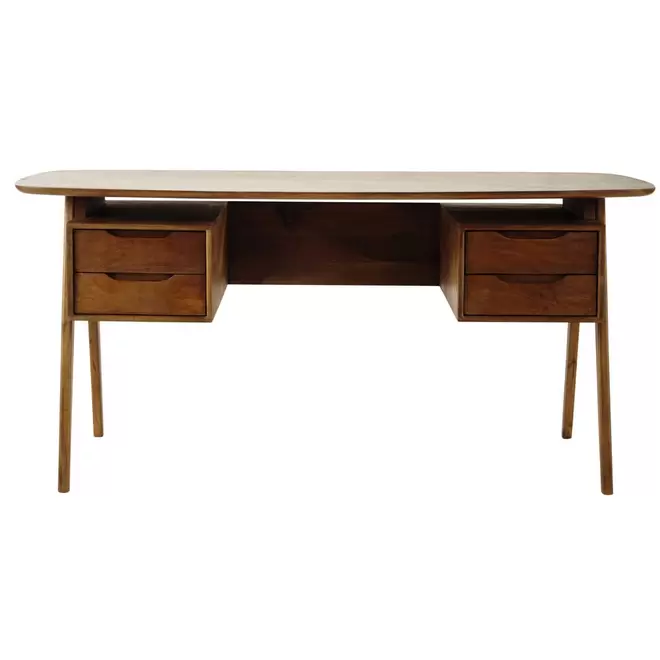 Oferta de Bureau vintage en bois de manguier por 579€ en Maisons du Monde