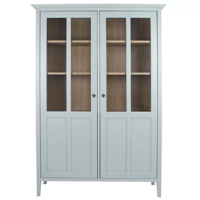 Oferta de Vaisselier 2 portes vert grisé por 699€ en Maisons du Monde