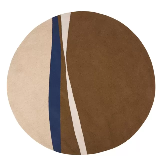 Oferta de Tapis d'extérieur rond motifs multicolores D200 por 149€ en Maisons du Monde