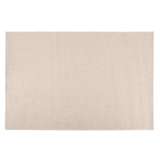 Oferta de Tapis d'extérieur tissé écru 160x230 por 129€ en Maisons du Monde