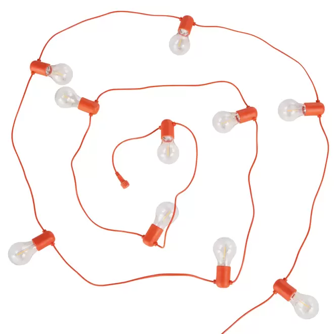 Oferta de Guirlande lumineuse extérieure orange 10LED L800 por 59,99€ en Maisons du Monde