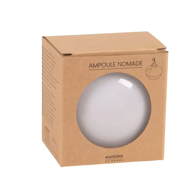 Oferta de Ampoule rechargeable extérieur blanche 9W por 29,99€ en Maisons du Monde