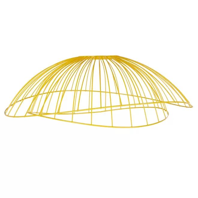 Oferta de Abat-jour pour suspension en métal jaune por 119€ en Maisons du Monde