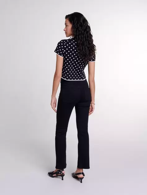 Oferta de Top de punto jacquard por 77,5€ en Maje