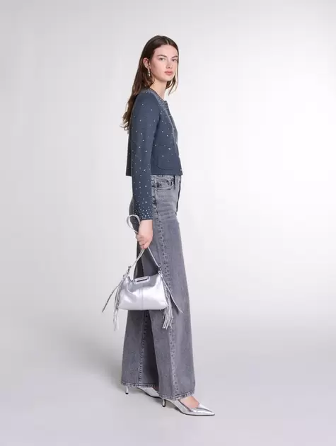 Oferta de Jersey de punto con strass por 153€ en Maje