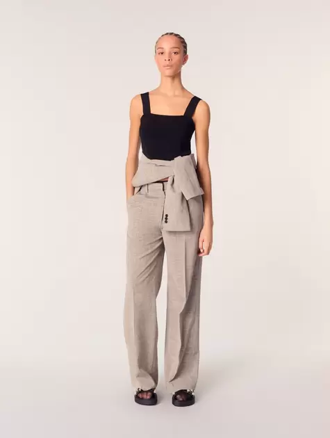 Oferta de Pantalón sastre recto por 141€ en Maje