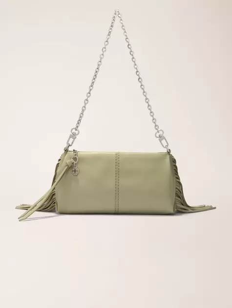 Oferta de Cartera Miss M pouch de piel lisa por 156€ en Maje
