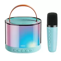 Oferta de REACONDICIONADO ALTAVOZ KARAOKE BLUETOOTH XOF47 AZUL XO por 15,92€ en Mandatelo.com