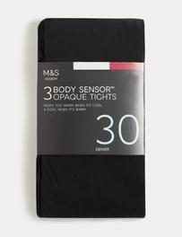 Oferta de Pack de 3 pares de medias Bodysensor™ de 30 deniers por 12€ en Marks & Spencer