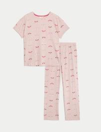 Oferta de Pijama estampado 100% algodón por 19€ en Marks & Spencer