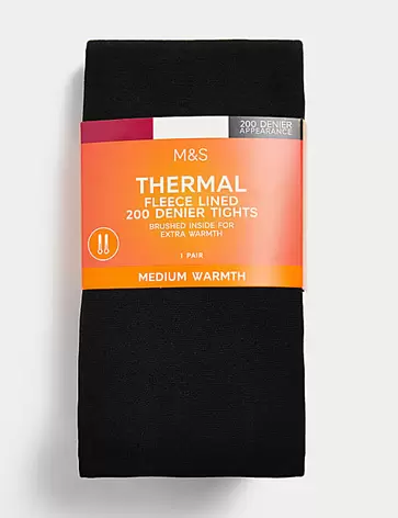 Oferta de Medias térmicas polares con forro de 200 deniers por 12€ en Marks & Spencer