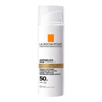 Oferta de Protector solar antiedad con ácido hialurónico 50 ml por 18,37€ en Marvimundo