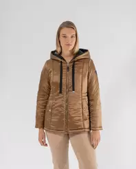 Oferta de PARKA REVERSIBLE CON CAPUCHA CAMEL por 89,99€ en October