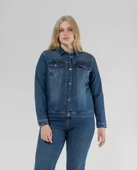 Oferta de CAZADORA DENIM AZUL OSCURO por 59,99€ en October