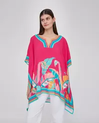 Oferta de KAFTAN ESTAMPADO POSICIONALROSA por 35,99€ en October