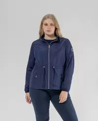 Oferta de PARKA CORTA CON CUELLO ALTOAZUL OSCURO por 69,99€ en October