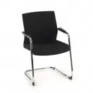 Oferta de Sillón Sala de espera Adele, profesional, cantilever, Tejido por 152,99€ en Ofichairs