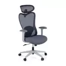 Oferta de Silla de Escritorio Vital, reposacabezas, soporte lumbar por 129,99€ en Ofichairs