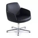 Oferta de Sillón de oficina giratorio Bubble, asiento espuma inyectada, negro por 296€ en Ofiprix