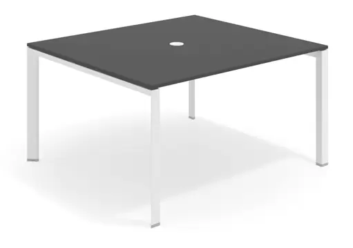 Oferta de Mesa de reuniones Link 126 estructura blanca por 396€ en Ofiprix