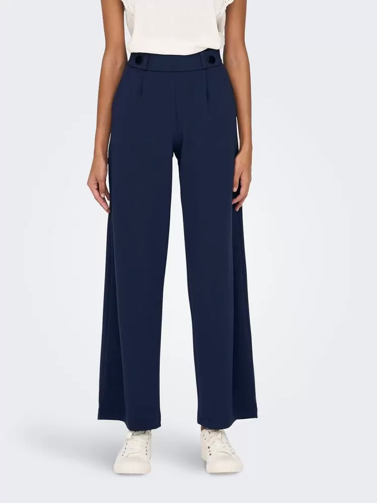 Oferta de JDYGEGGO Cintura media Corte wide leg Pantalones de pernera ancha por 24,99€ en ONLY