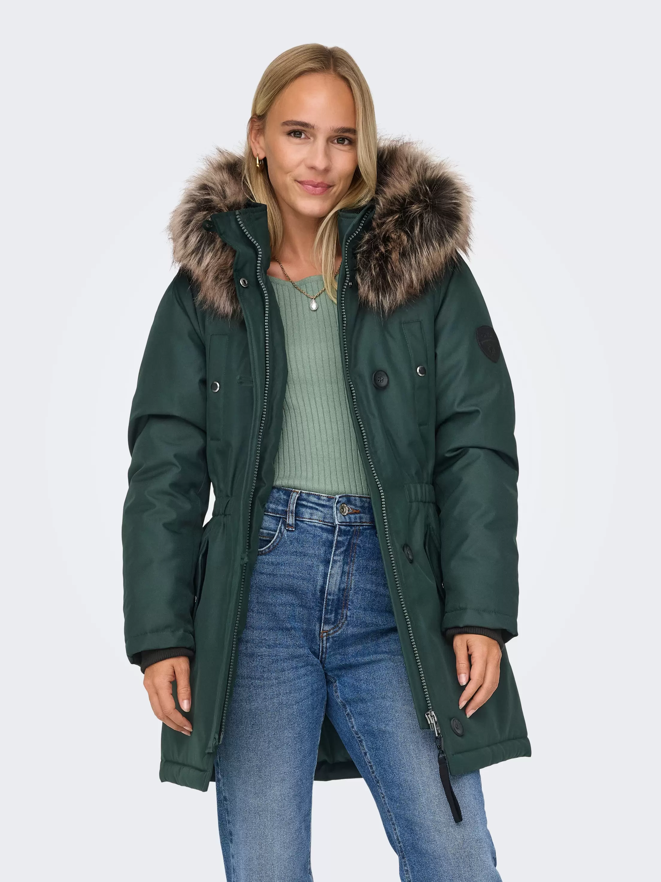 Oferta de ONLIRIS Parka larga por 69,99€ en ONLY