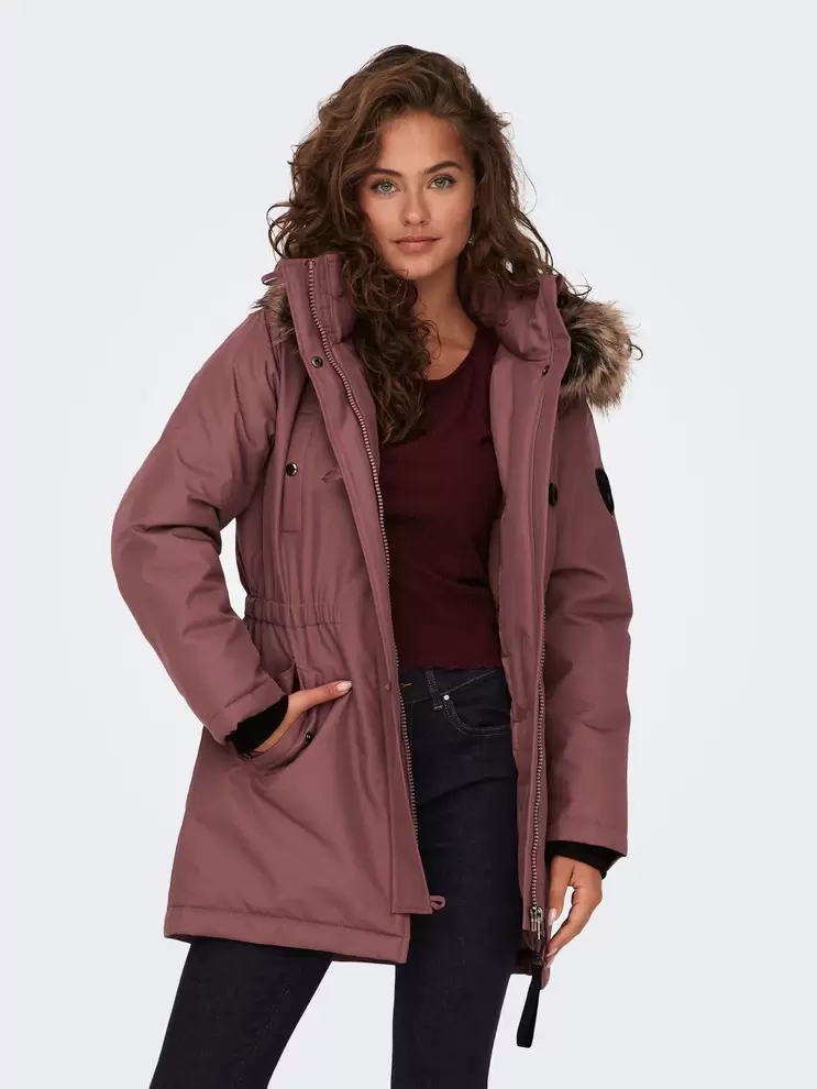 Oferta de ONLIRIS Parka larga por 69,99€ en ONLY