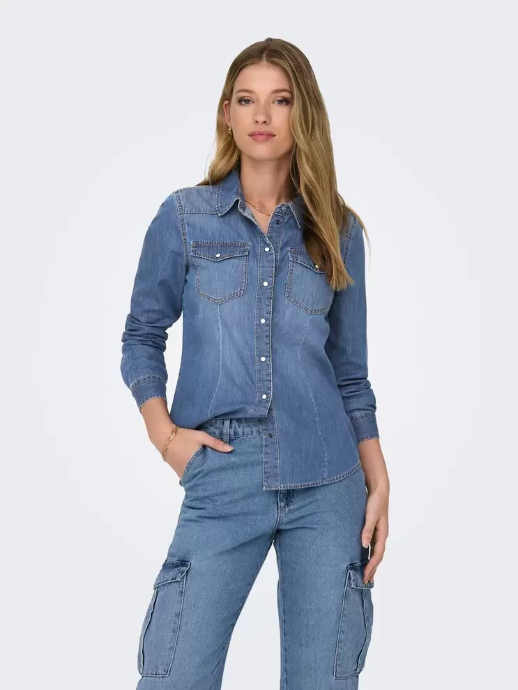 Oferta de ONLALEXA Camisa vaquera por 29,99€ en ONLY