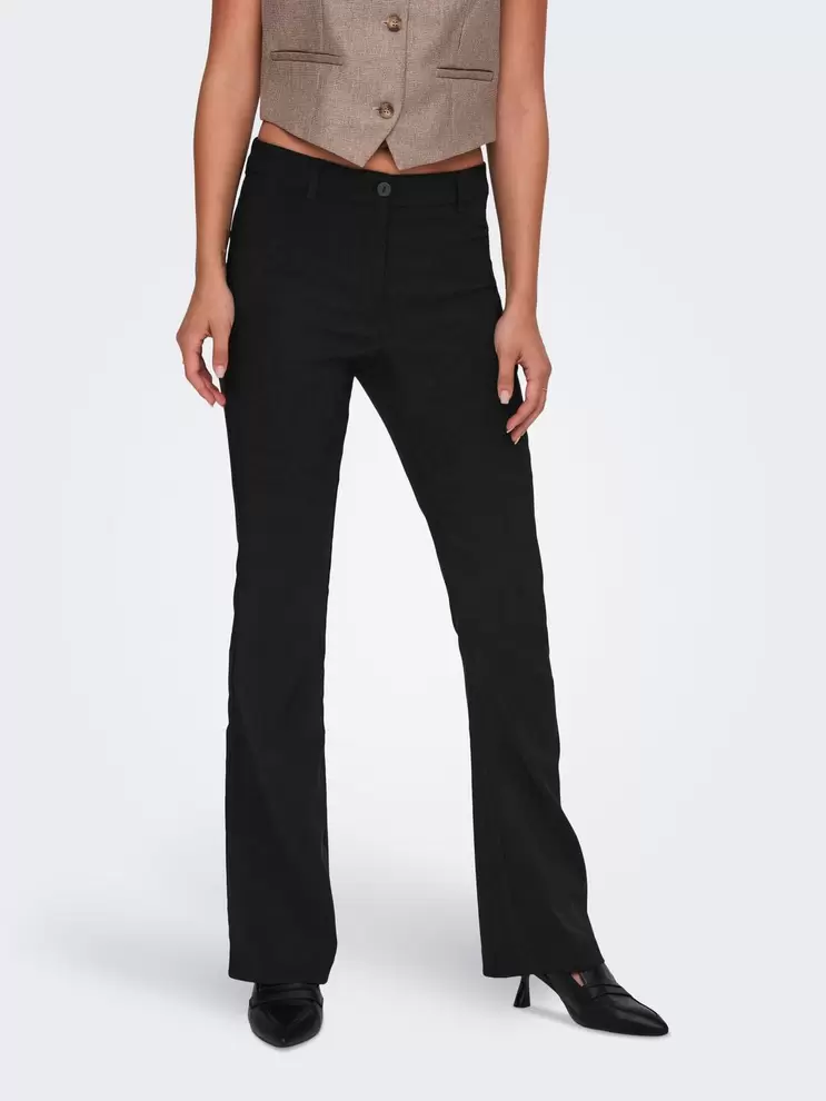 Oferta de JDYTEXA Cintura media Corte straight Pantalones por 29,99€ en ONLY