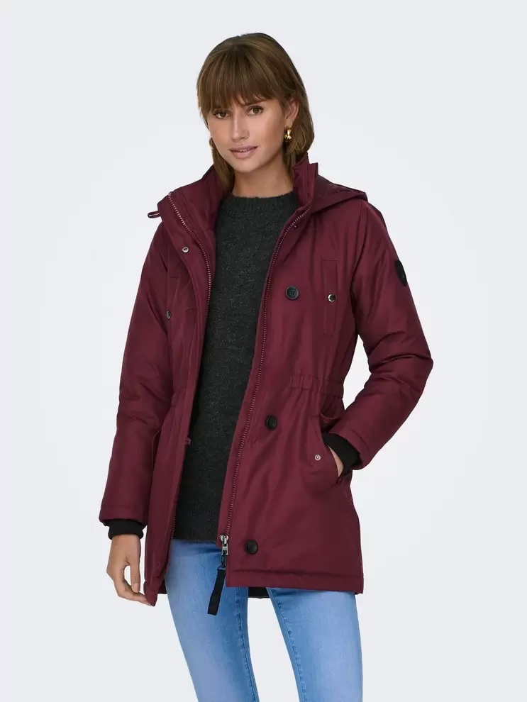 Oferta de ONLMIE Parka larga por 59,99€ en ONLY