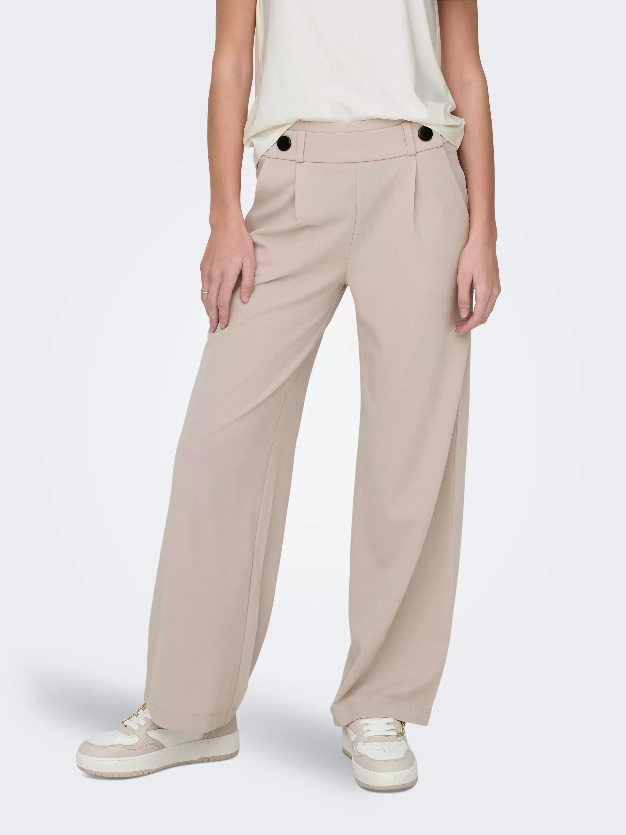 Oferta de JDYGEGGO Corte wide leg Pantalones de pernera ancha por 24,99€ en ONLY