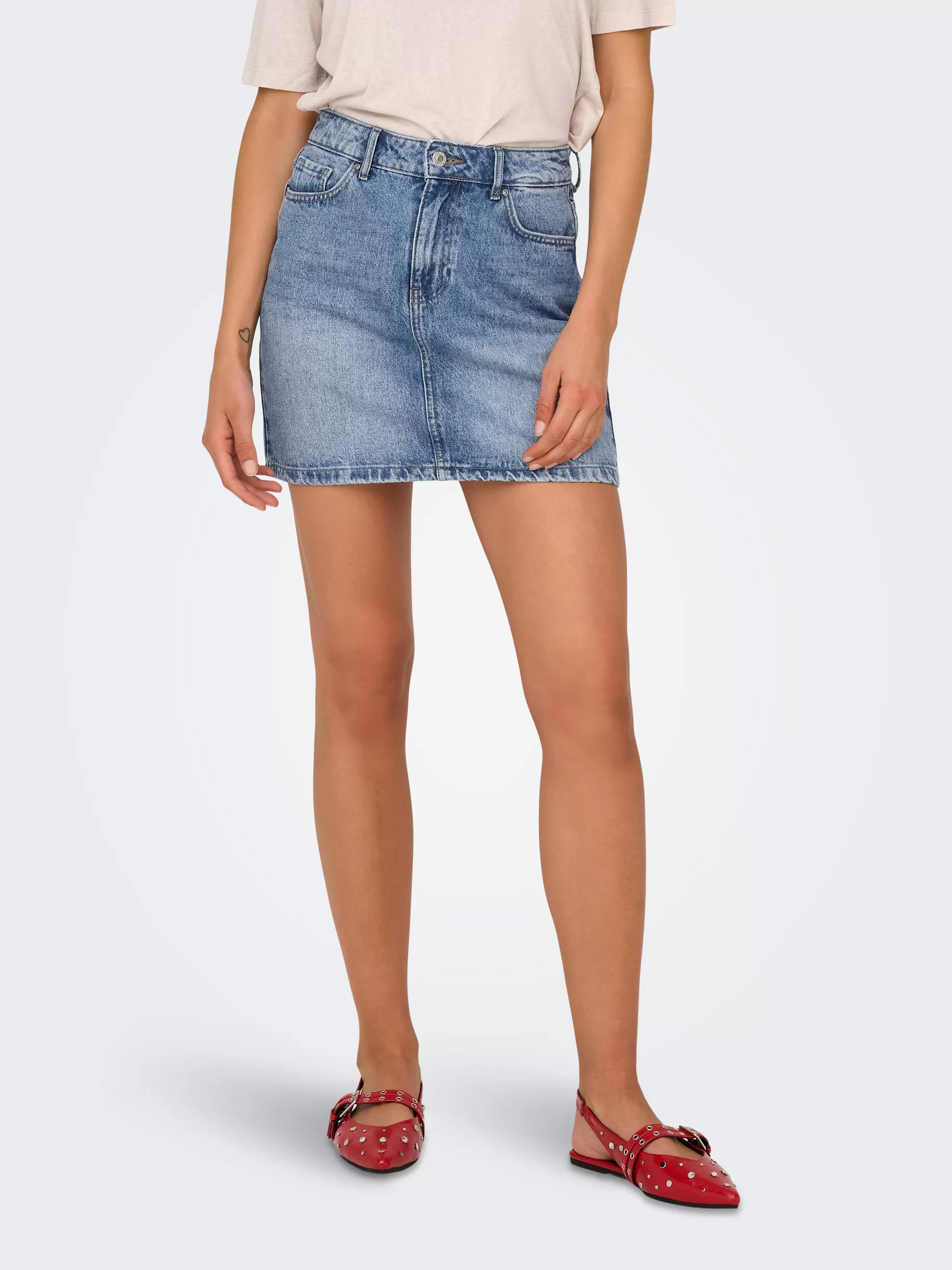 Oferta de ONLSTELLA Falda vaquera por 29,99€ en ONLY